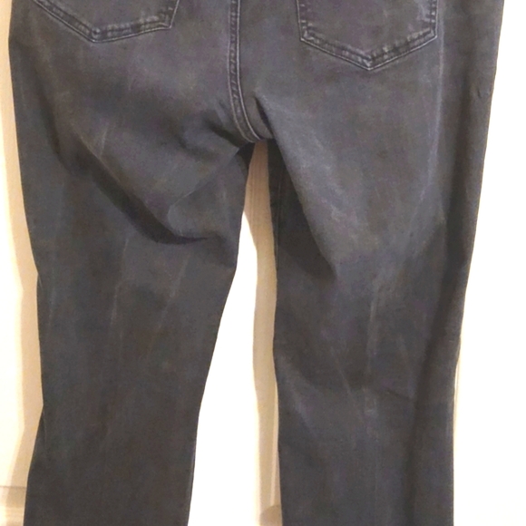 Lane Bryant Black Straight Leg Denim - Picture 4 of 4